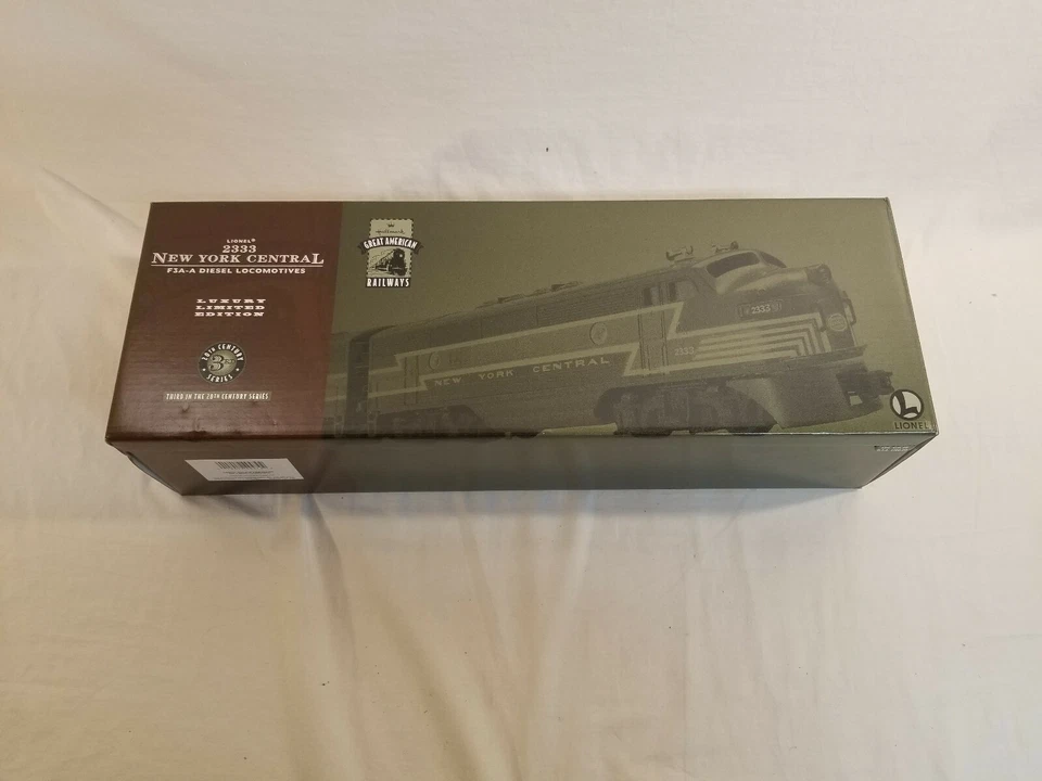 Lionel 2333 NY Central F3a-a Diesel Locomotive Luxury Limited Edition Train