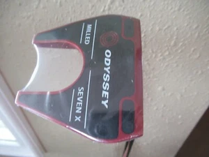 NEW ODYSSEY LIMITED EDITION RED MILLED XANDER SHAUFFELE SEVEN X 35" PUTTER W/HC - Picture 1 of 9