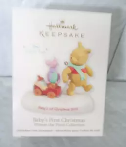 2012 Hallmark / Disney Winnie Pooh - Baby's First Christmas Ornament - Picture 1 of 1