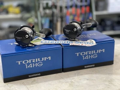SHIMANO TORIUM 14 HG MANOVELLA A DESTRA MULINELLO ROTANTE - Immagine 1 di 4