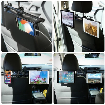 Tablet Holder for Car, SAWAKE iPad Headrest Mount with Dual Adjustable Positions - Image 1 of 4