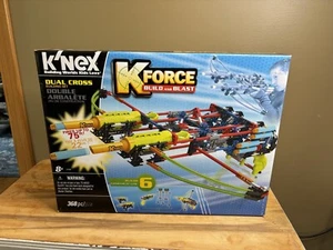 K’NEX K-FORCE Build and Blast Dual Cross Building Set 47526 - 368 Pieces Ages 8+ - Picture 1 of 7
