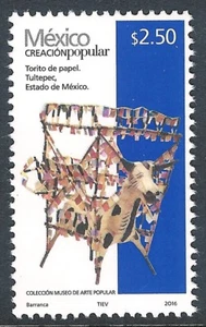 pp165 Mexico Creacion Popular MNH 2016 Sc#2492j Mc#3232Xll Et#cp165 papertorito - Bild 1 von 1