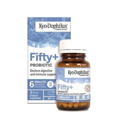 Probiótico Kyo-Dophilus Fifty Plus 30 unidades 6 mil millones de UFC Foto 1 de 4