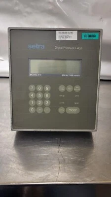 Manómetro digital Setra modelo 370 Foto 1 de 4