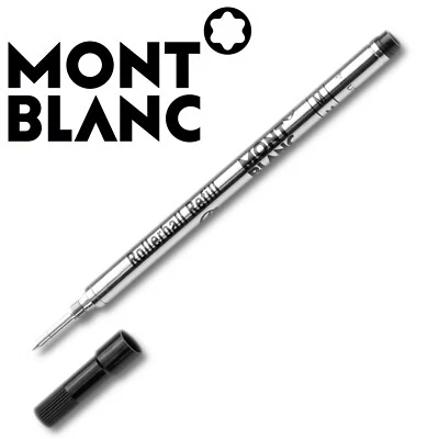 MontBlanc Rollerball Tintenschreiber Refill mine M Mystery Black Schwarz - Bild 1 von 3