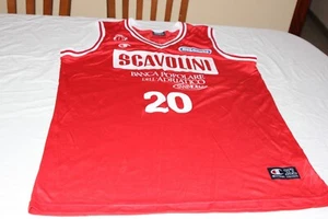 CAMISETA OFICIAL BALONCESTO DEL SCAVOLINI DE MARCA CHAMPIONS TALLA XL DEL Nº 20 - Picture 1 of 7