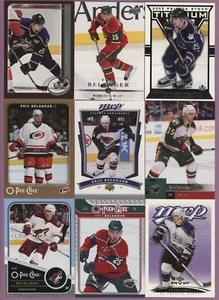 HUGE KINGS WILD ERIC BELANGER 16 DIFFERENT CARDS LOT ROOKIE CANADA - Picture 1 of 2