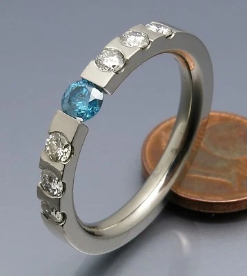 REIF-DESIGN - SCHICKER 0,67 CARAT BRILLANT SPANNRING - UNIKAT - Bild 1 von 4