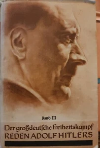 The Official Nazi Record Of Hitler Speeches From 1941-1942 - Picture 1 of 9