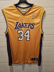Shaquille O’Neal SHAQ Reebok NBA LA Lakers Jersey #34 Men’s L - Bild 1 von 6