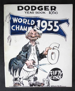 Brooklyn Dodger Year Bopok 1956 - Picture 1 of 2