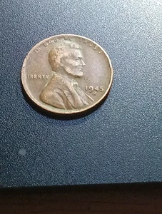 1945 S Wheat Penny Error L On Rim - Picture 1 of 2
