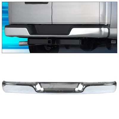 Steel Rear Bumper Shell Fit for GMC Savana 2500 1996-2024 2025 Chrome Foto 1 de 4