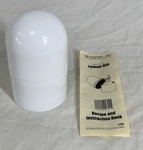 PAMPERED CHEF "Lemon Aid" Zitruspresse + Aufbewahrung #2301 mit Saftauslauf - Bild 1 von 9