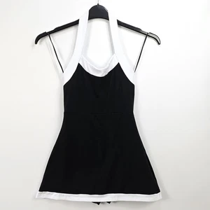 Urban Outfitters - Out From Under Hit The Court Halter Mini Dress - Black - XS - Picture 1 of 7