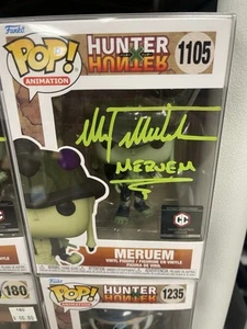 Funko POP! Anime Hunter x Hunter MERUEM FIRMADO AUTOMÁTICO #1105 - Imagen 1 de 2