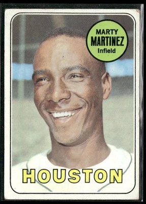 1969 Topps Marty Martinez Houston Astros #337 - Image 1 of 2