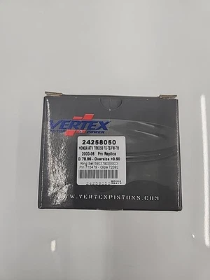 Kit de pistón Vertex .50 de gran tamaño para Honda TRX350FOURTRAX Foto 1 de 3