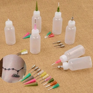 Make Up Body Art Tattoo Bottle Henna Kit Applicator Drawing Making Tool Nozzle - Picture 1 of 12
