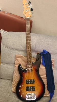 G & L L-2000 LEFT-HANDED BASS GUITAR STARBURST FINISH LEO FENDER - Image 1 of 4