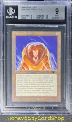 MTG Antiquities 1994 Tawnos's Coffin BGS 9.0 MINT Old School 93/94 - Image 1 of 4
