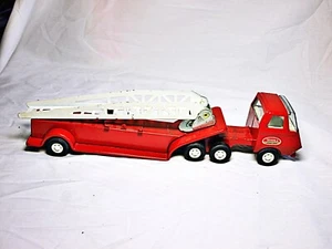 Tonka Toy 1968 Red Metal Hook & Ladder Truck Very Nice - Picture 1 of 4