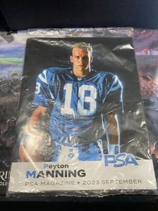 PSA Magazine September 2023 PEYTON MANNING Indianapolis Colts Brand New & Sealed - Picture 1 of 2