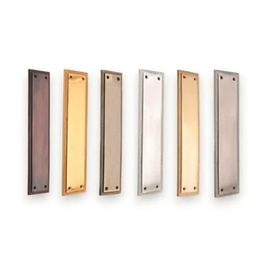 Placa de dedo borde de cuerda georgiano protector de puerta cuadrado placa de empuje - Imagen 1 de 56