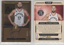 2015-16 Panini Gold Standard AU Auto /79 Jonas Valanciunas #AU-JV Auto