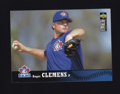 1997 Collectors Choice Roger Clemens #500 Toronto Blue Jays - Image 1 of 2