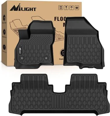 Nilight TPE Floor Mats for Chevy Bolt EV 2017 2018 2019 2020 2021 2022 2023 - Image 1 of 4