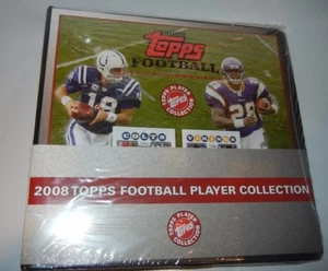 2008 Topps Football Player Collection Set 3" Card Binder + Pages Peyton Manning - Bild 1 von 5