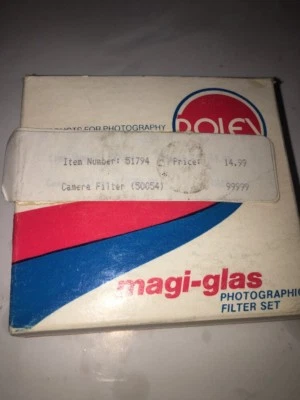 Rolev Magi-Glass 52mm Sky Glass Photographic Camera Filter LN in Box with Case - Image 1 of 3