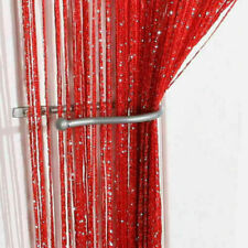 Curtain Room Crystal Panel Beaded Fringe Beads String Door Tassel Divider Window