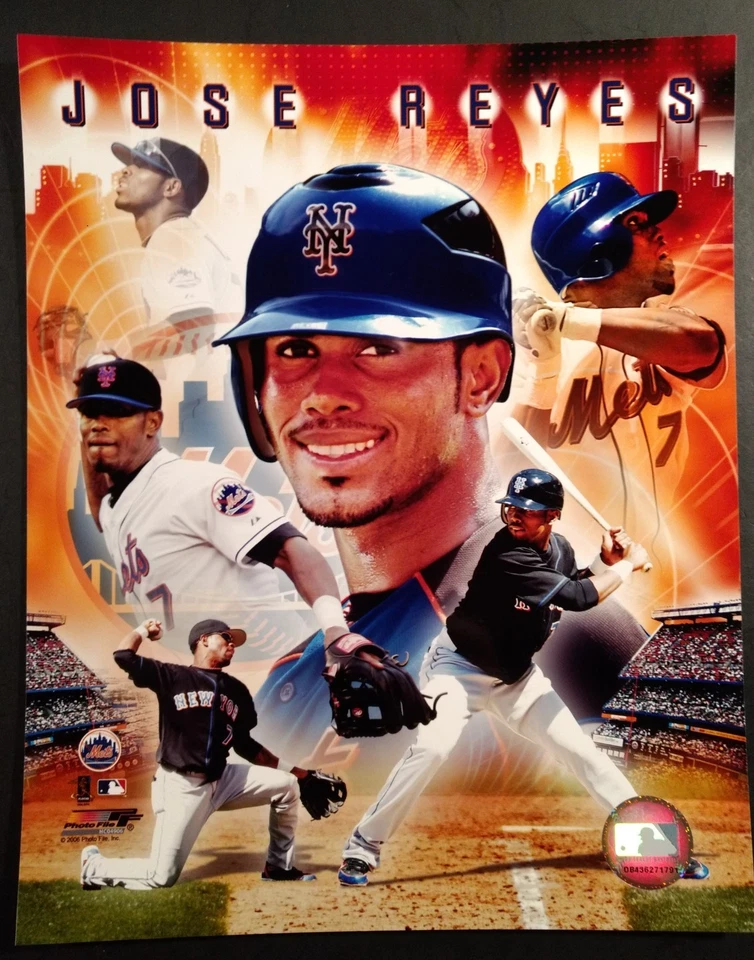 Jose Reyes PORTRAITS PLUS 8x10 Photo NEW YORK METS - Image 1 of 1