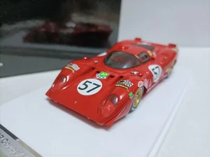 Tecnomodel Modellino Resina 1/43 Ferrari F.312P Coupè #57 Le Mans 1970 - Foto 1 di 7