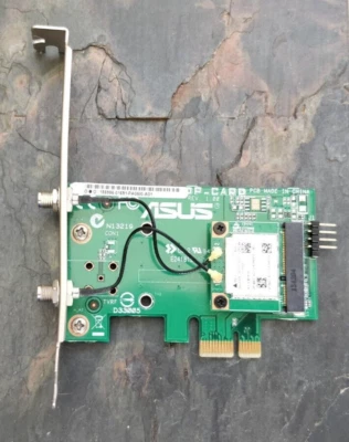 Asus MINI PCI-E ADAPTER/DP-CARD WIFI Card For Asus Essentio Desktop PC - Image 1 of 4