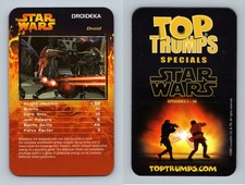 Droideka - Star Wars Episodes I-III 2005 Top Trumps Specials Card