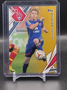 2015 Topps MLS Soccer Gold #107 Dillon Serna 13/25 SP Card