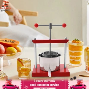 Käse Tinktur Kräuter Obst Wein Manuelle Presse 0,8 Gal Power Kugelgriff für Saft - Bild 1 von 14