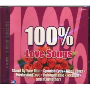 RÓŻNE 100% piosenki miłosne (CD) (IMPORT Z WIELKIEJ BRYTANII)