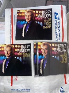 Barry Manilow 2 CD Lot Greatest Songs of the Seventies II with Mandy - Imagen 1 de 6