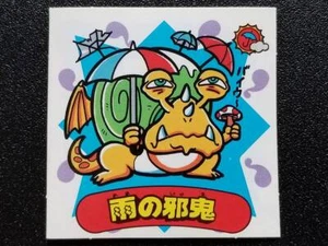 Pegatinas Super Bikkuriman Nueva Batalla 2da Bala Diablo-19 Diablo de Lluvia - Imagen 1 de 2