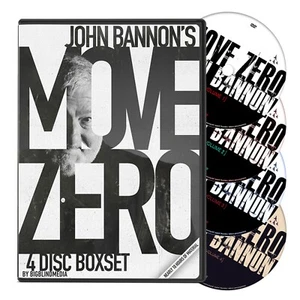 Move Zero - 4 DVD Set - No Sleight Of Hand Card Tricks for Magicians RRP. £85 - Picture 1 of 6