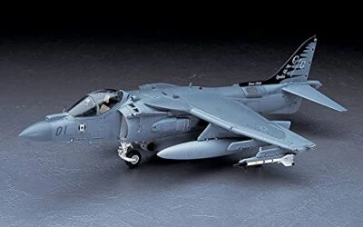 Hasegawa 1/48 US Marine Corps AV-8B Harrier II Plus Plastic Model PT28 b22101310 - Immagine 1 di 4