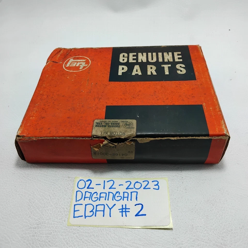 KIT DE REPARACIÓN BOMBA DE AGUA TOYOTA TOYOPET TIARA RT20 04162-30018 NUEVO FABRICANTE ORIGINAL RARO Foto 1 de 4