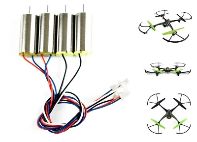 GENERIC for Sky Viper Drone Motors Set Works for v2400hd v2450fpv v2450GPS SCOUT JOURNEY