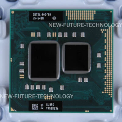 For Intel Core i5-540M 2.53 GHz SLBPG SLBTV Socket G1 CPU  Processor - Image 1 of 4