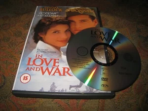 IN LOVE AND WAR USED SANDRA BULLOCK NINETIES ROMANTIC DRAMA UK DVD. - Imagen 1 de 2